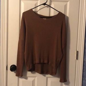 Brown Sweater Cape Juby from Aeropostale